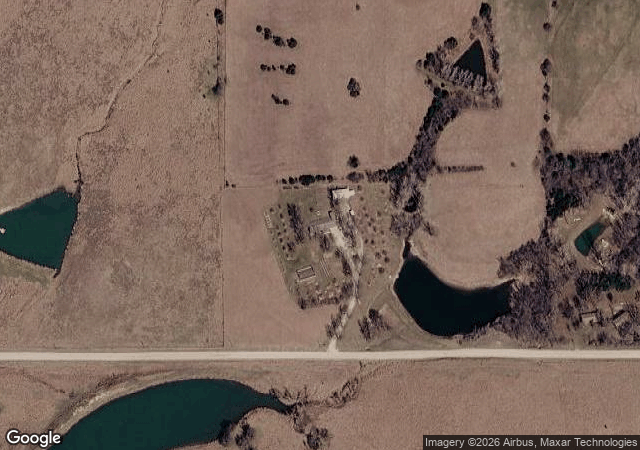 Aerial view of 86th Street Orchard in Topeka, KS