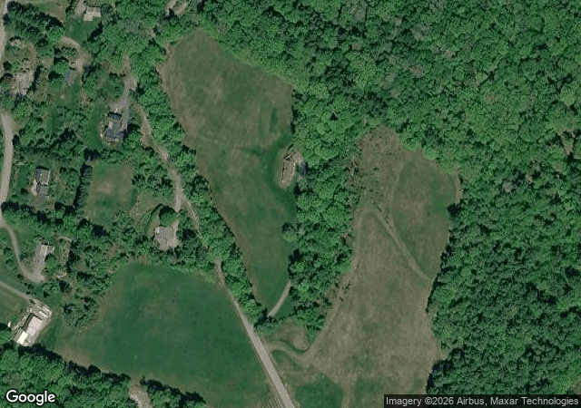 Aerial view of Alyson's Orchard in Walpole, NH