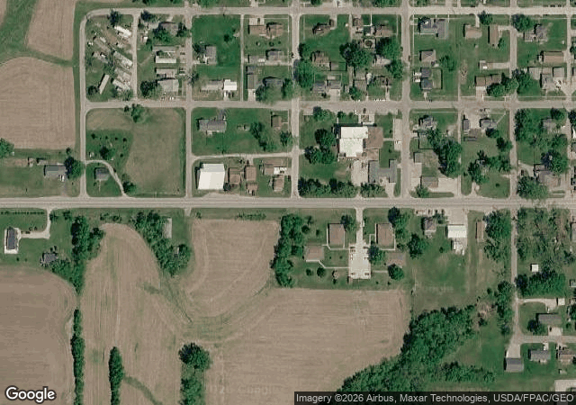 Aerial view of Appleberry Orchard in Donnellson, IA