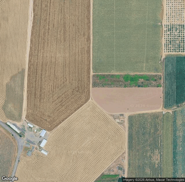 Aerial view of Bauman's Farm & Garden in Gervais, OR