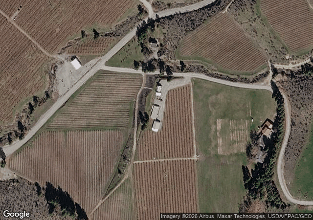 Aerial view of Chelan Ranch in Chelan, WA