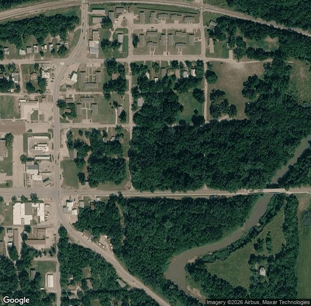 Aerial view of December Ranch LLC in Pawnee, OK