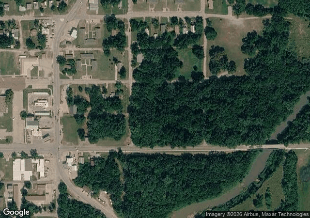 Aerial view of December Ranch LLC in Pawnee, OK