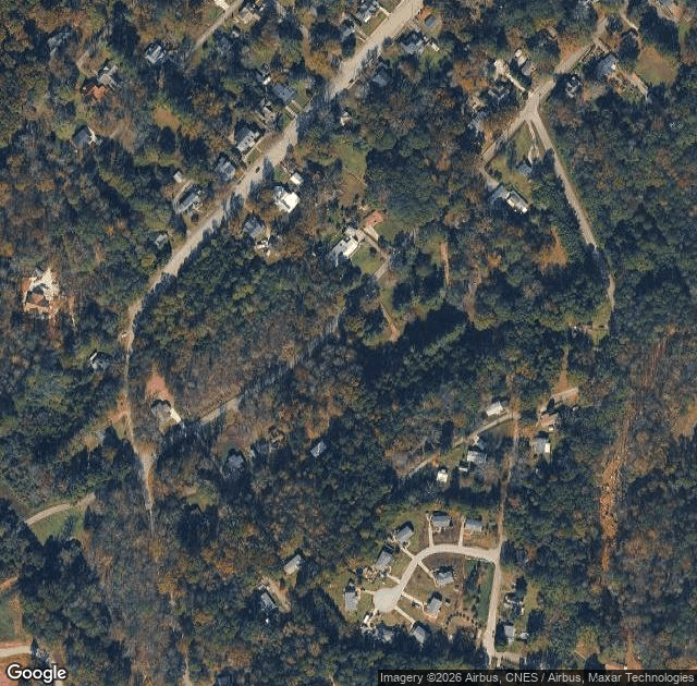 Aerial view of Hollifield's Orchard in Westminster, SC