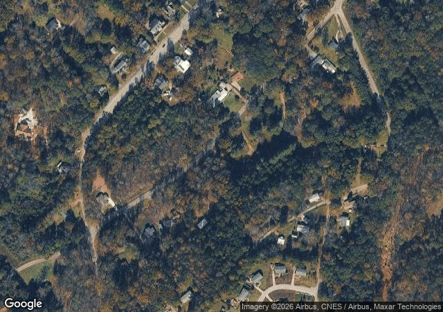 Aerial view of Hollifield's Orchard in Westminster, SC
