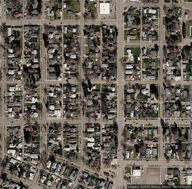 Aerial view of Kelley Orchards in Weiser, ID