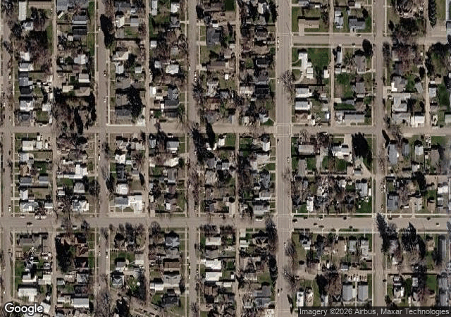 Aerial view of Kelley Orchards in Weiser, ID