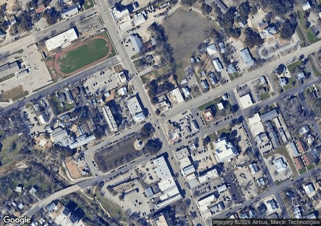 Aerial view of Kendall County Natural Apples in Boerne, TX