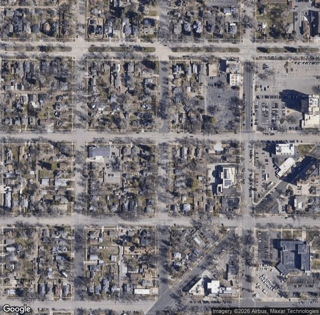 Aerial view of Masonville Orchards in Fort Collins, CO