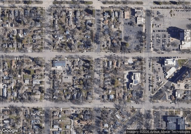 Aerial view of Masonville Orchards in Fort Collins, CO
