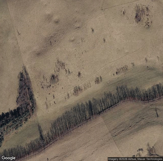Aerial view of Morgan Orchard in Sinks Grove, WV