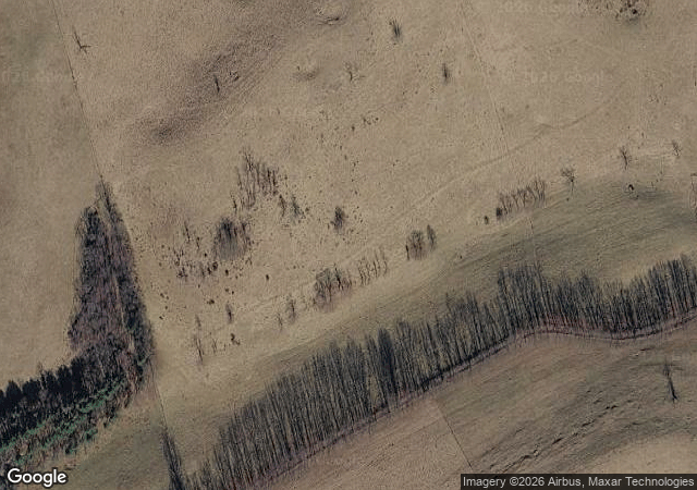 Aerial view of Morgan Orchard in Sinks Grove, WV