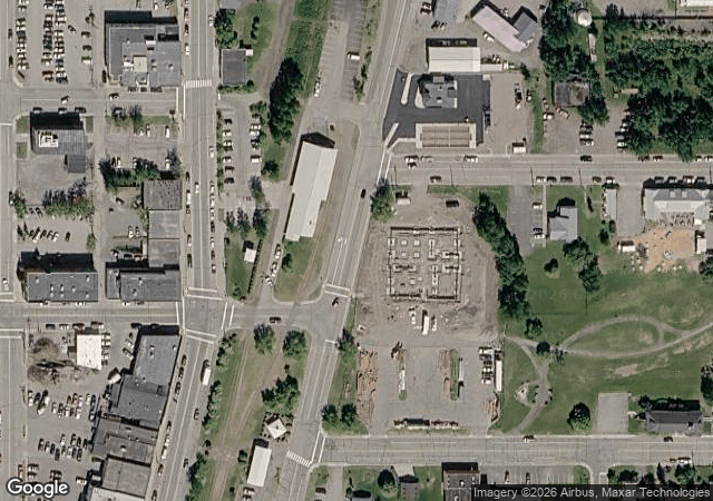 Aerial view of Northern Fruits Nursery & U-Pick in Palmer, AK