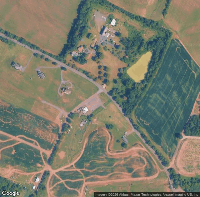 Aerial view of Norz Hill Farm & Market in Hillsborough Township, NJ