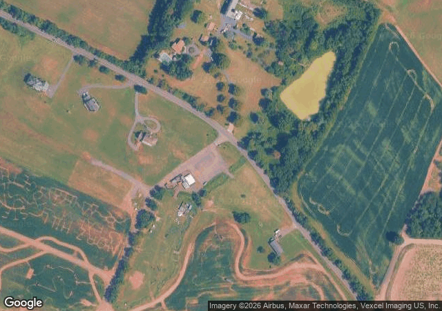 Aerial view of Norz Hill Farm & Market in Hillsborough Township, NJ