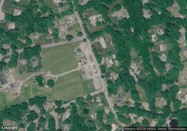 Aerial view of Phantom Farms in Cumberland, RI