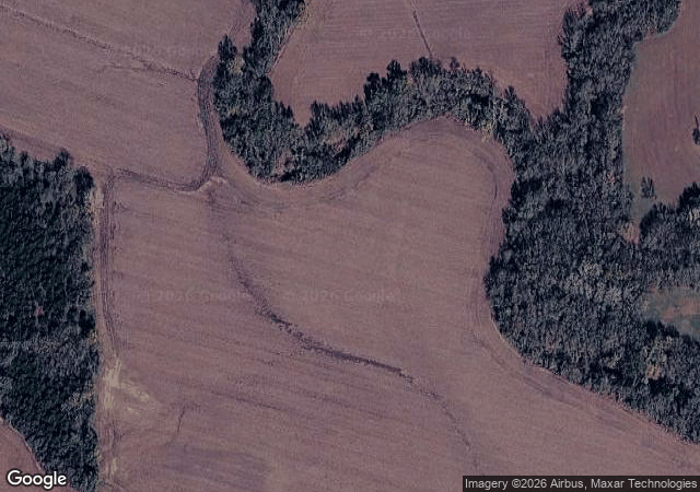 Aerial view of Regier Orchard in Whitewater, KS