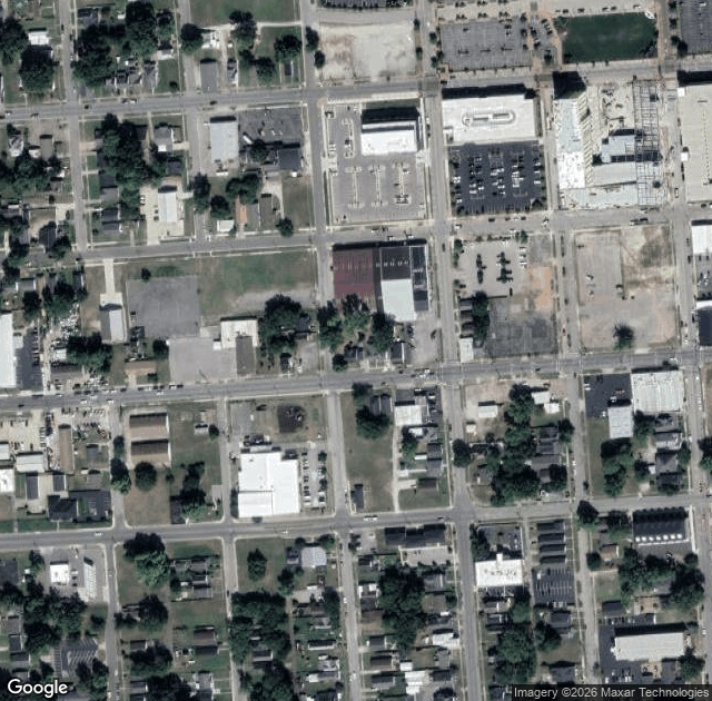 Aerial view of Reid's Orchard in Owensboro, KY