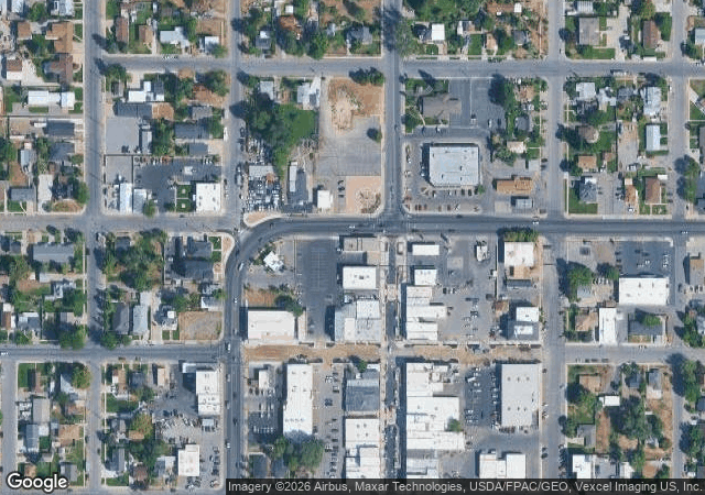 Aerial view of Rocky Top Fruit Farm in Payson, UT