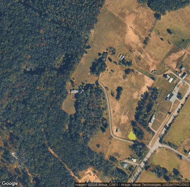 Aerial view of Seeds of Grace Acres in Augusta, WV