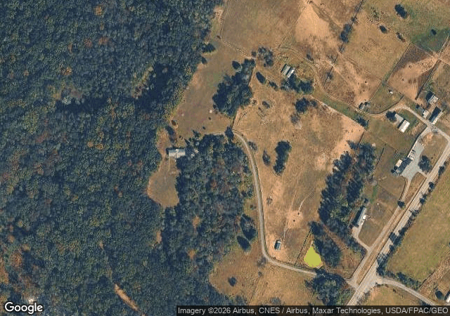 Aerial view of Seeds of Grace Acres in Augusta, WV