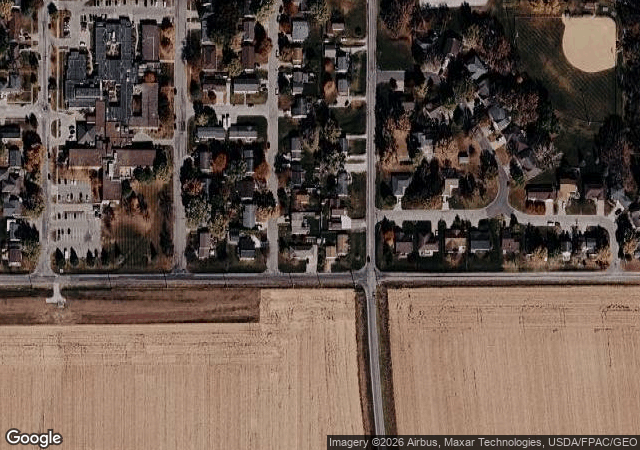 Aerial view of Storybook Orchard in Story City, IA