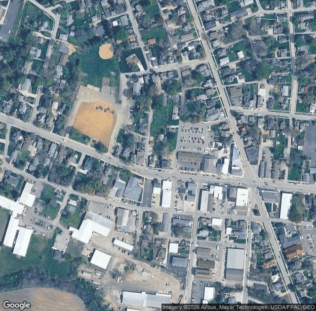 Aerial view of The Orchard & Co. in Plain City, OH