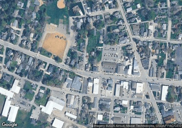 Aerial view of The Orchard & Co. in Plain City, OH