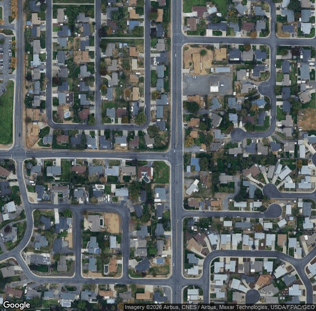 Aerial view of West Valley U-Pick in Yakima, WA