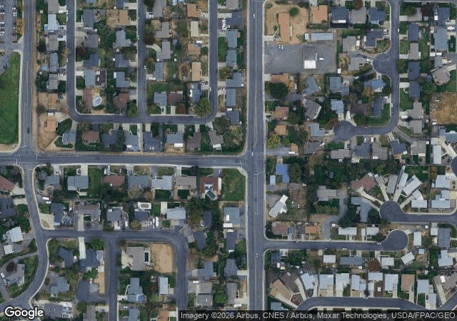 Aerial view of West Valley U-Pick in Yakima, WA