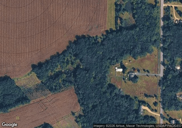 Aerial view of Whistling Well Farm in Hastings, MN